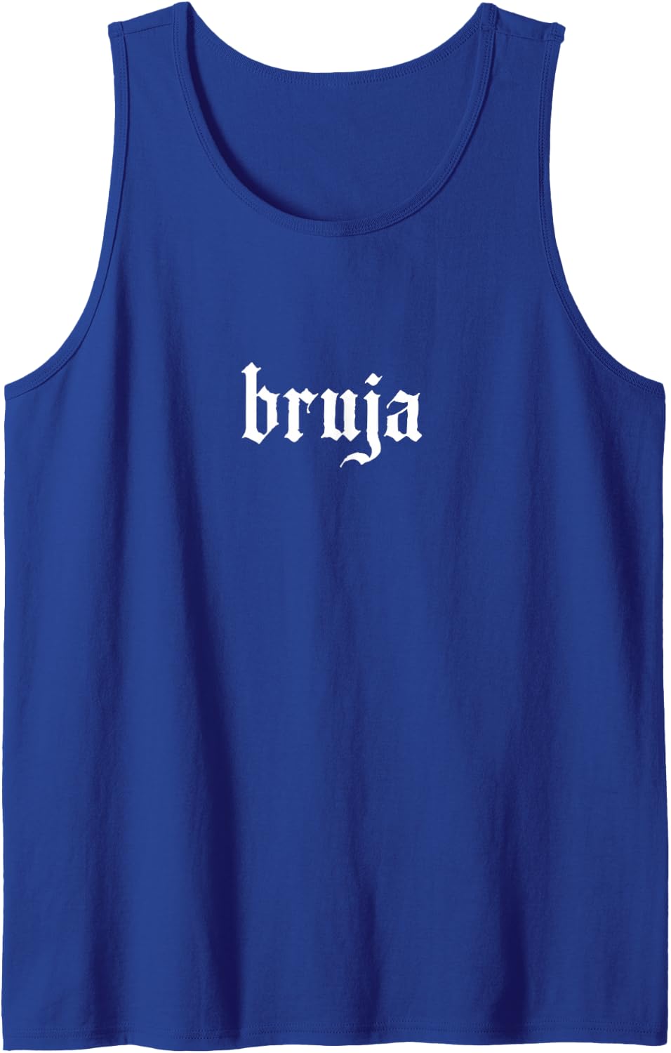 Bruja Witchcraft Gothic Tank Top - Royal Blue