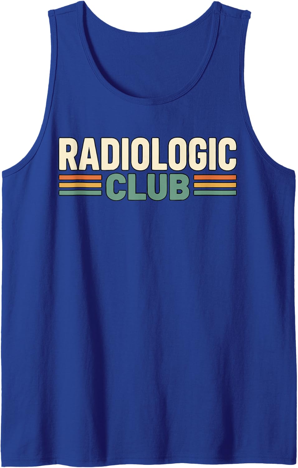 Vintage Radiologic Team Rad Tech Sleeveless Tank Top - Royal Blue
