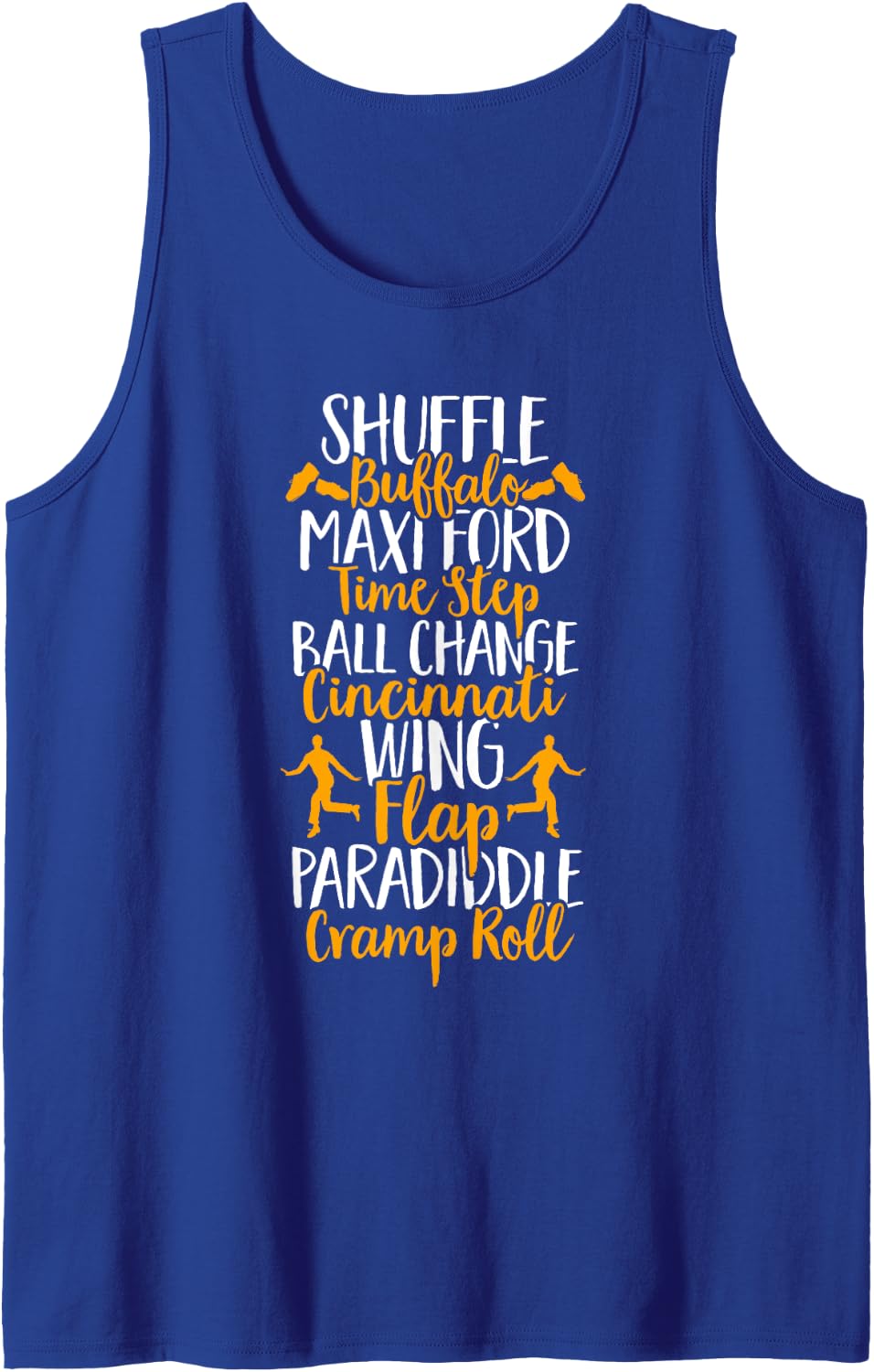 Tap Dancing Teacher Tap Dancer Tap Dance Steps Tank Top - Royal Blue