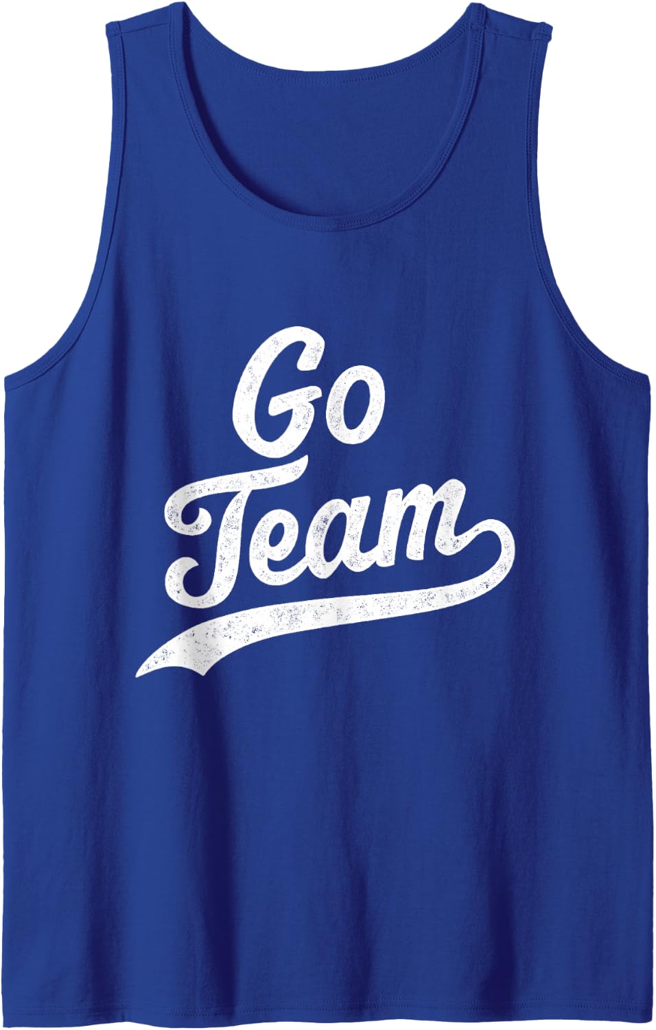 Go Team Tank Top - Royal Blue
