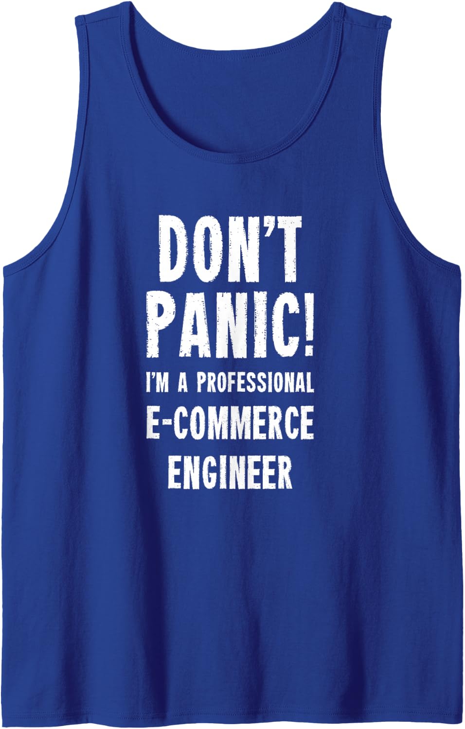 E-Commerce Engineer Tank Top - Royal Blue