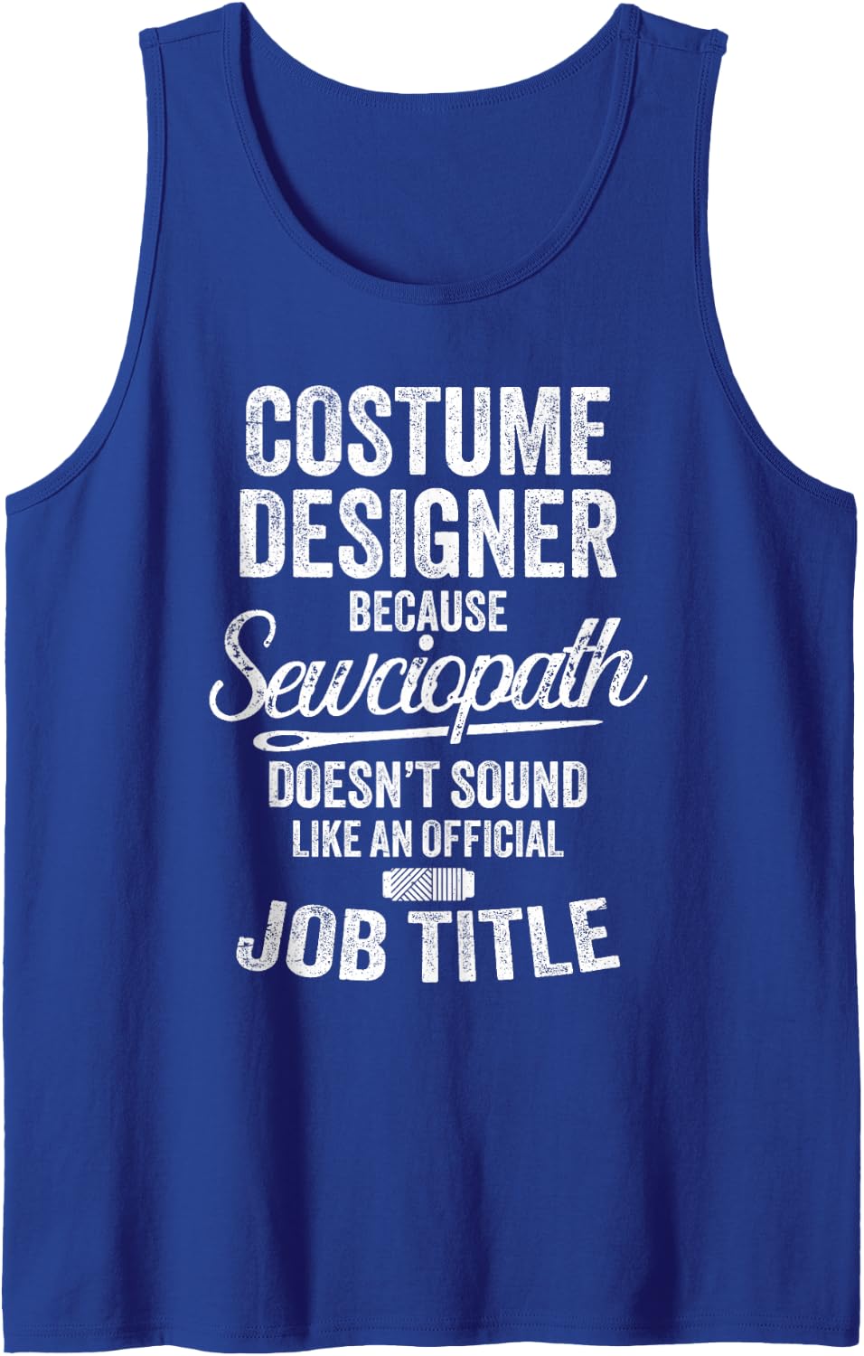 Costume Designer Tank Top - Royal Blue