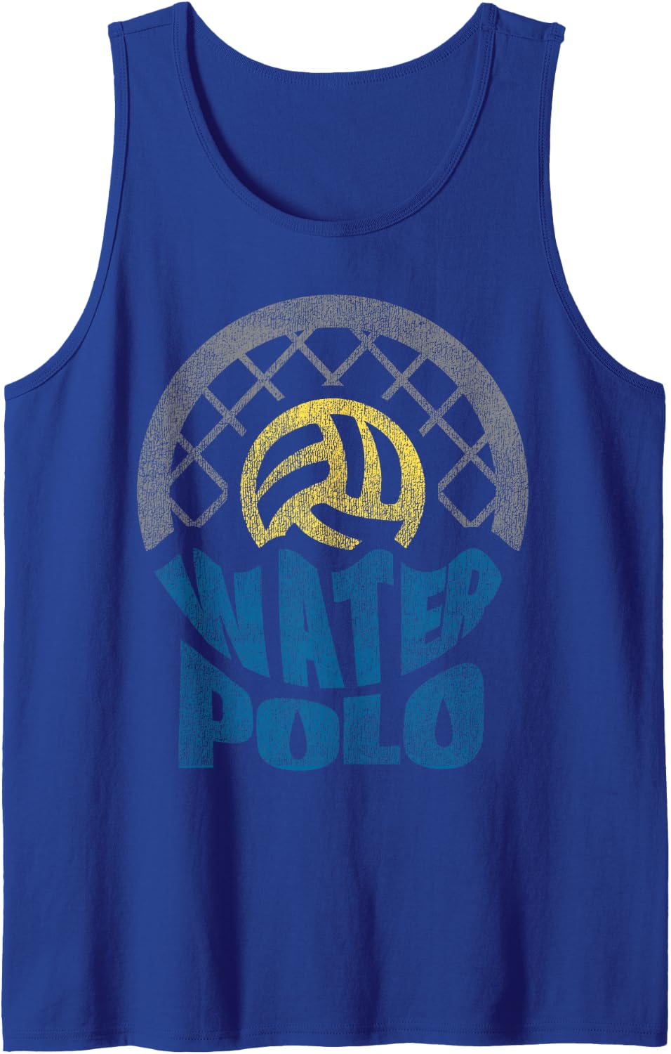 Water Polo Water Polo Sleeveless Tank Top - Royal Blue