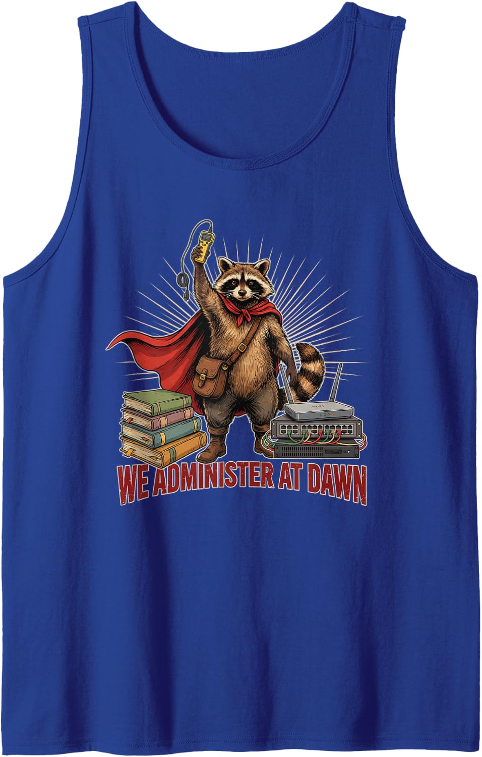 Network Administration Sysadmin System Administration Tank Top - Royal Blue