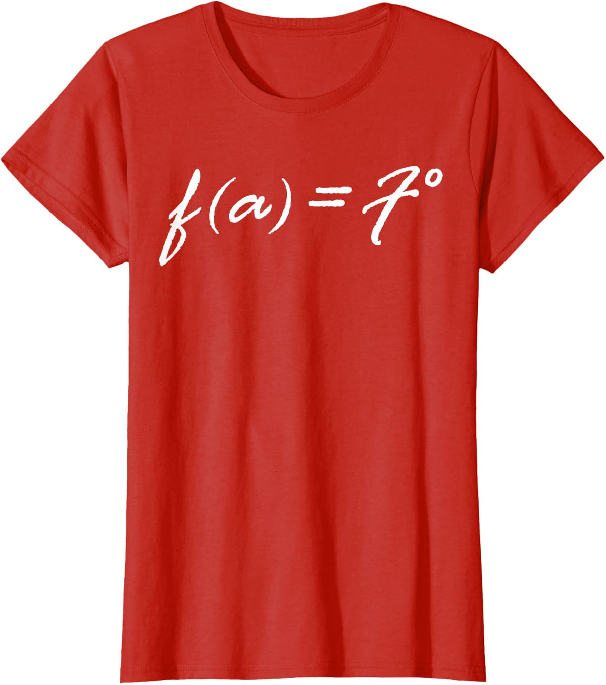 Funny FAFO Math Equation F Around Find Out Sarcastic Meme T-Shirt - Red