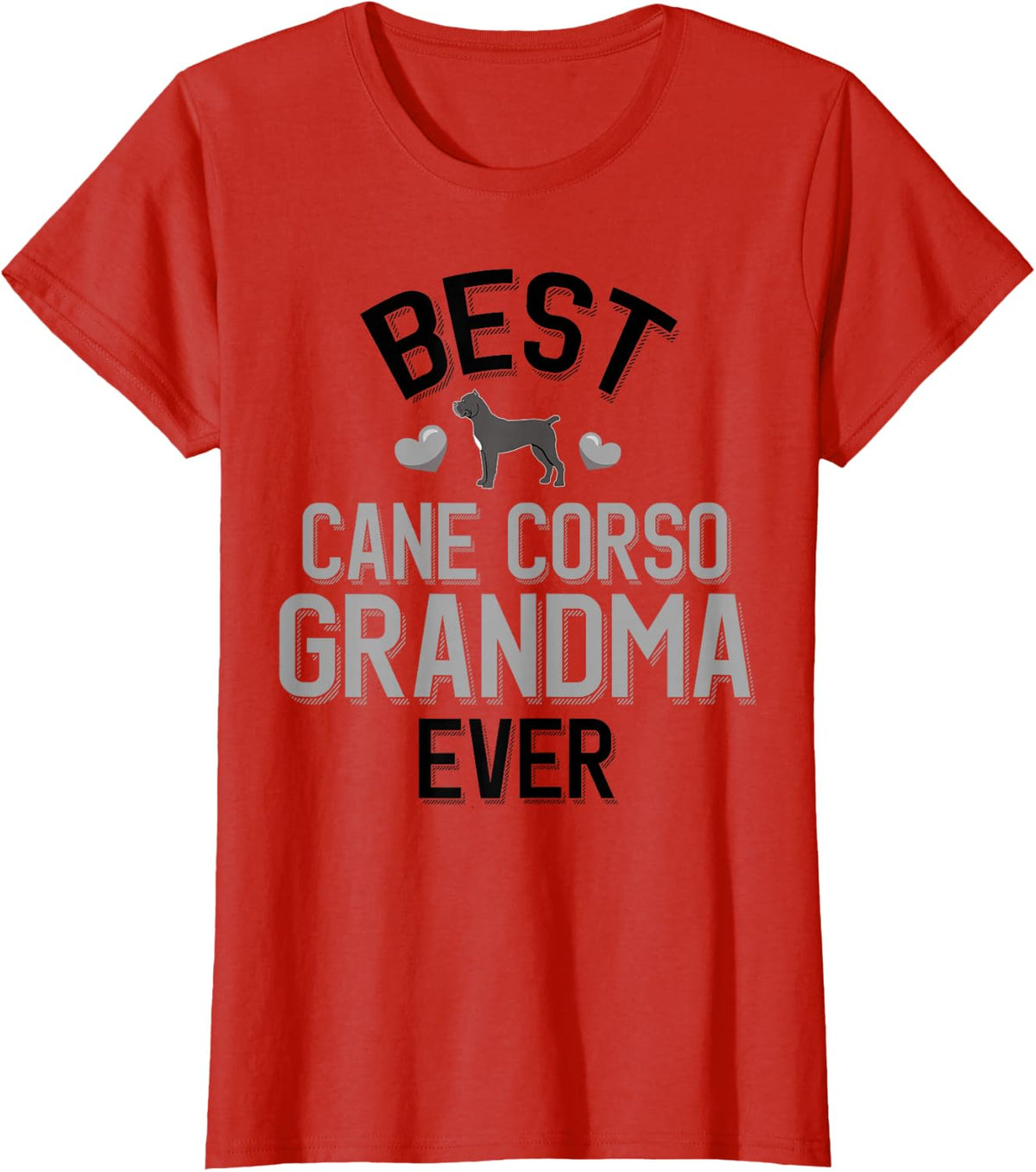 Best Cane Corso Grandma Ever T-Shirt - Red