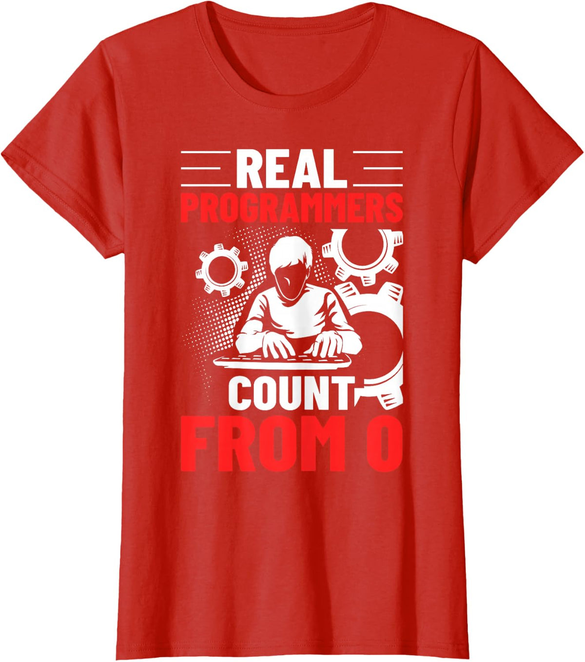 Computer Engineer Software Programming Computer Programmer T-Shirt - Red