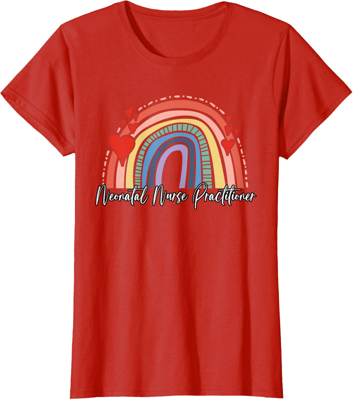 Neonatal Nurse Practitioner T-Shirt - Red