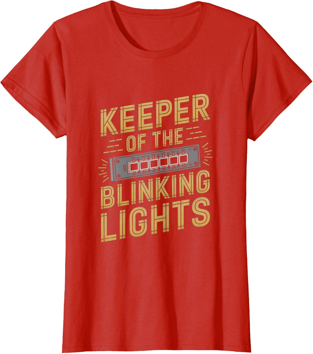 Network Switch Administrator Network Engineer T-Shirt - Red