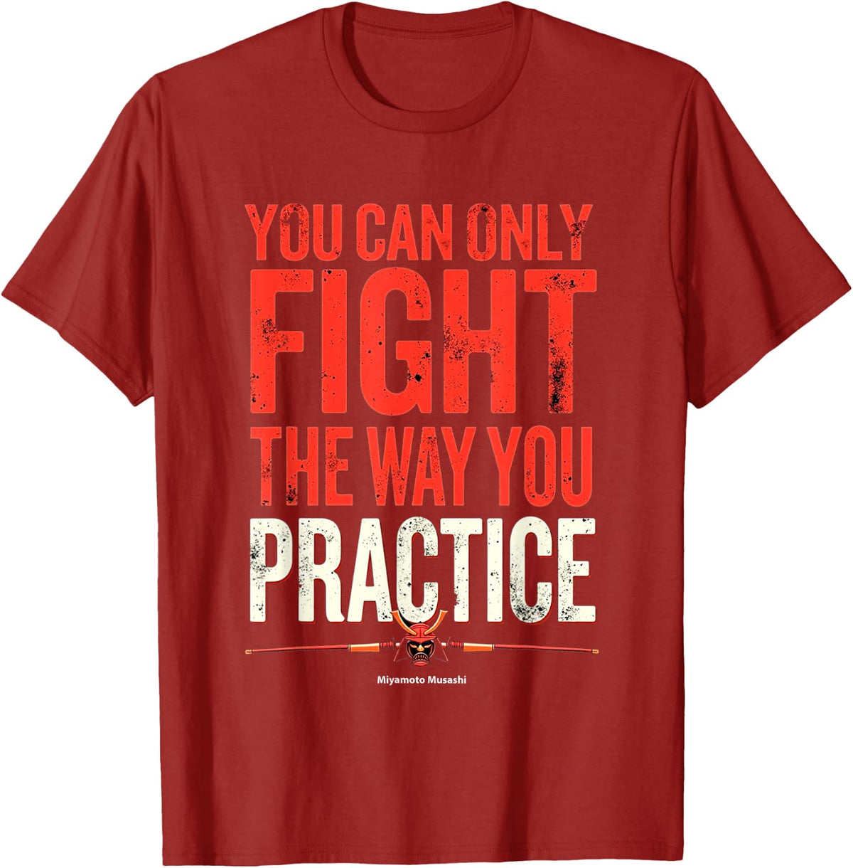 Martial Arts Practice T-Shirt - Cranberry Red