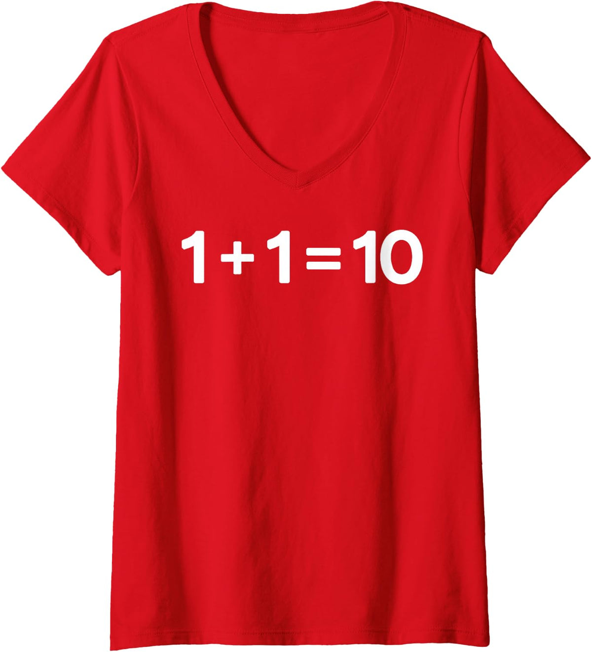 Women's Funny Programmer Art for Men Women Software Developer V-Neck T-Shirt - Red