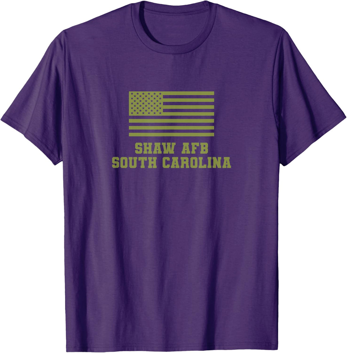Shaw AFB T-Shirt - Purple