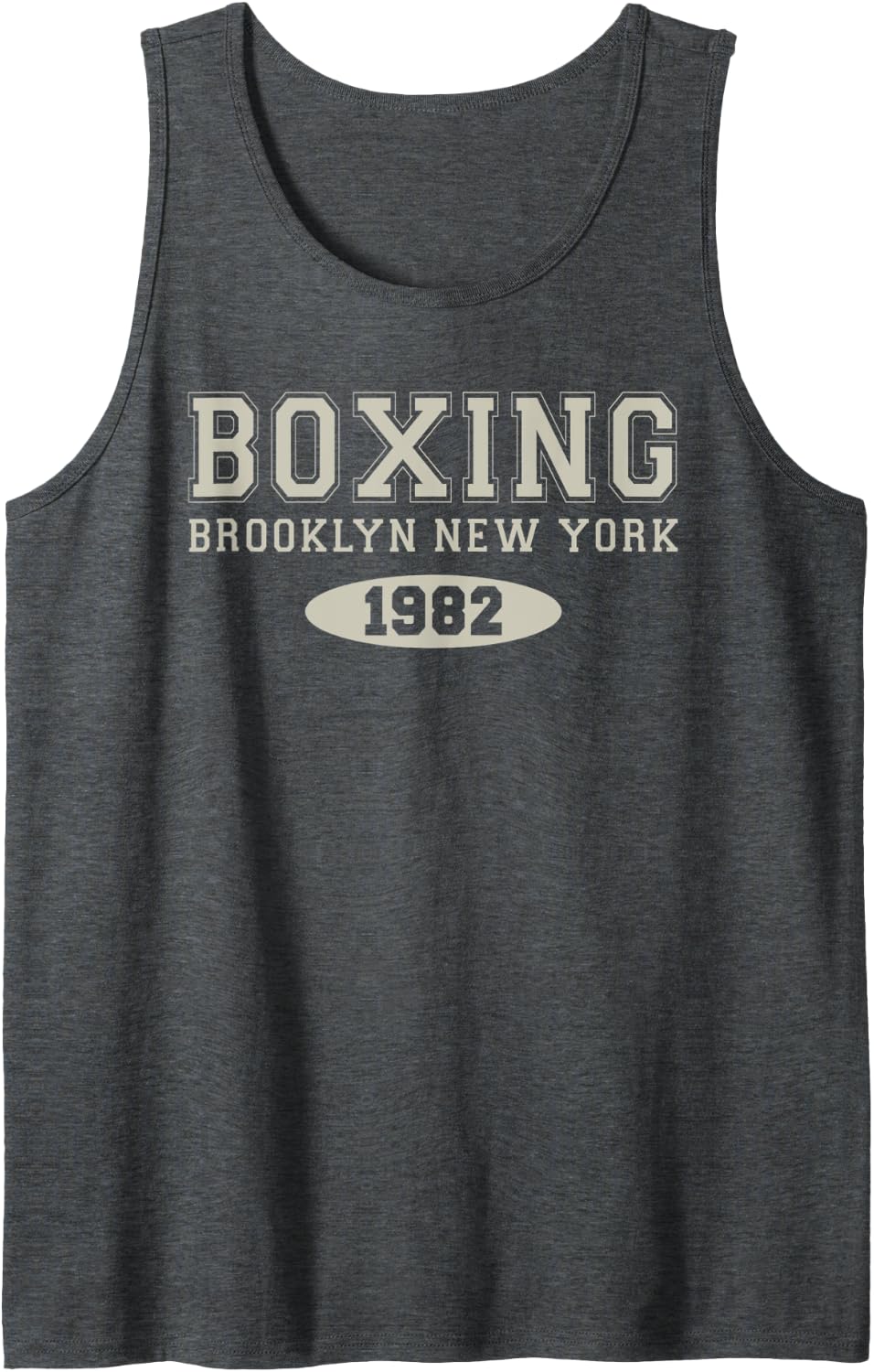 Boxing Tank Top - Dark Heather Grey