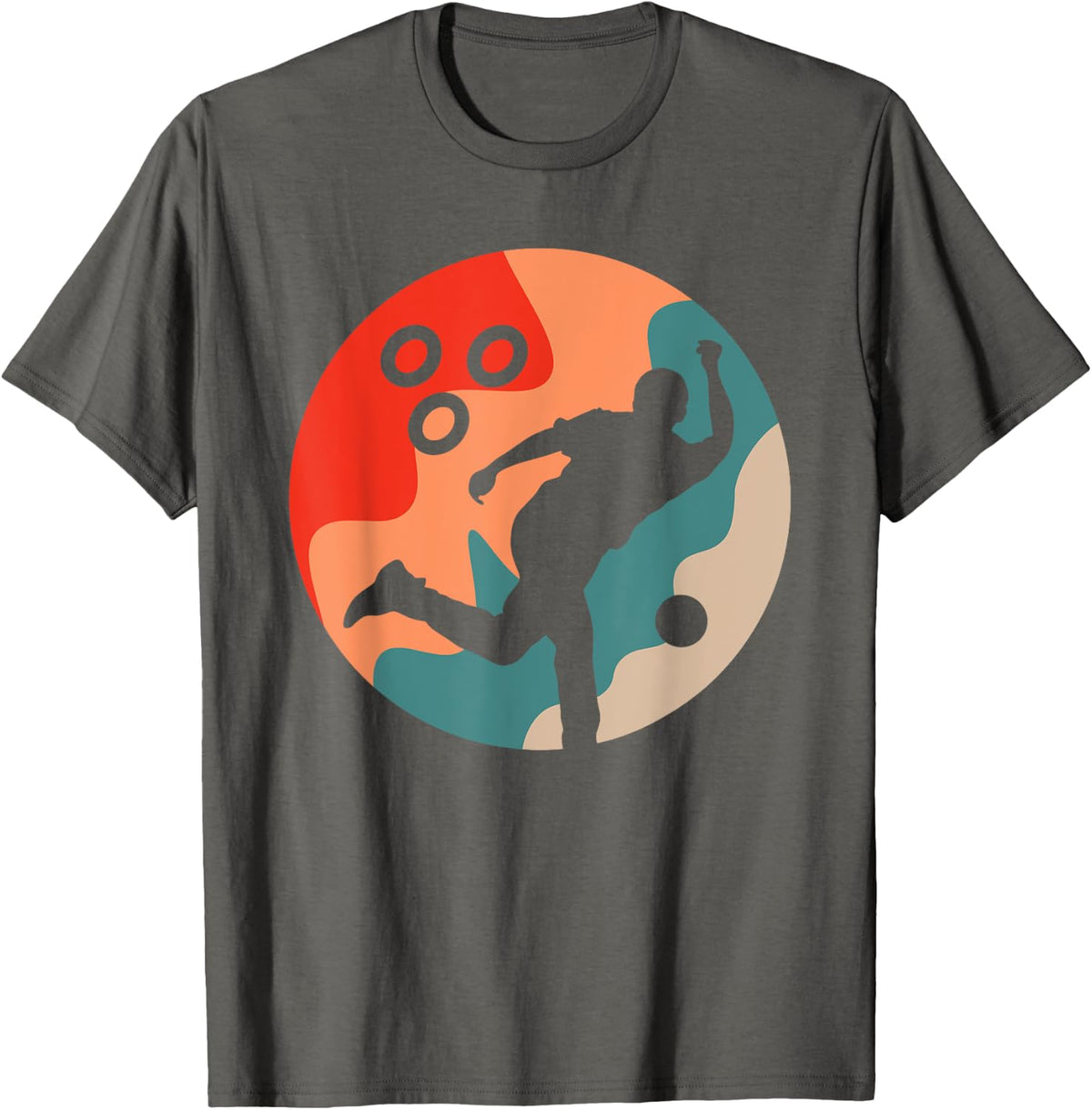 Bowling Player T-Shirt - Asphalt Grey