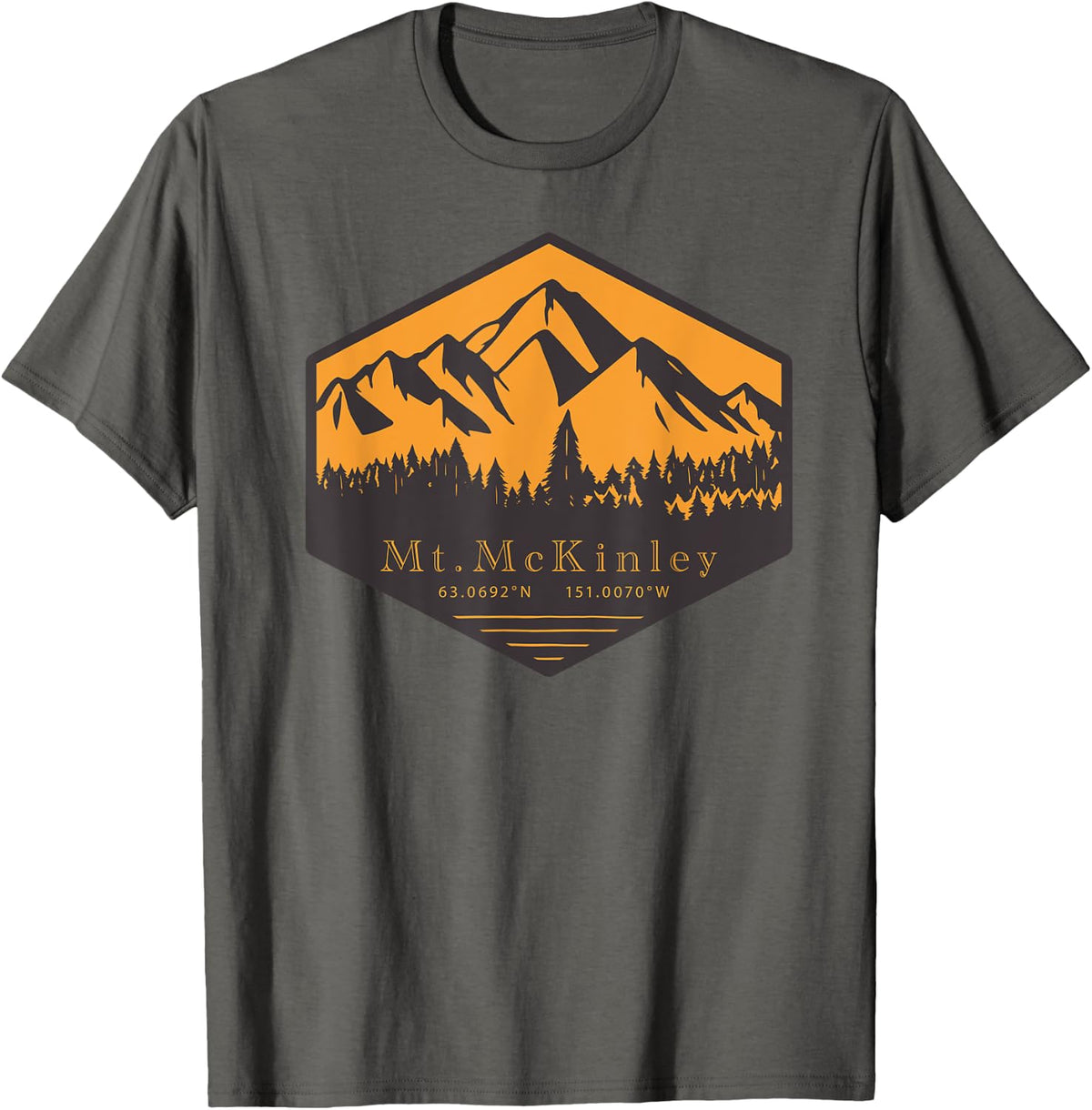 Mt. McKinley T-Shirt - Asphalt Grey