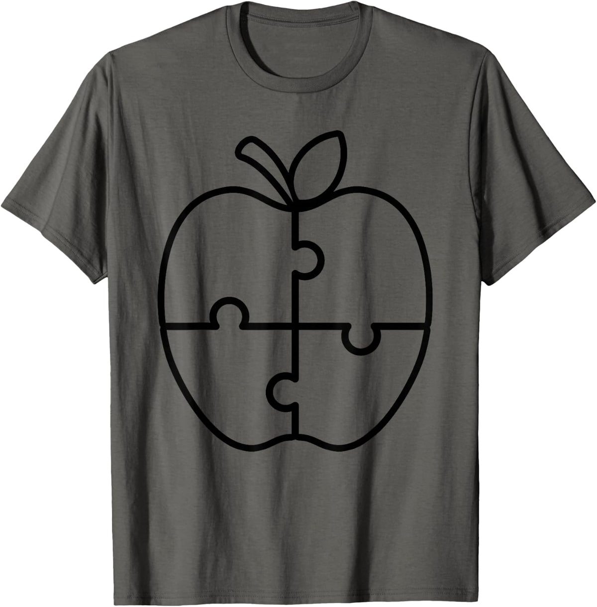 Special Education Autism Awareness T-Shirt - Asphalt Grey