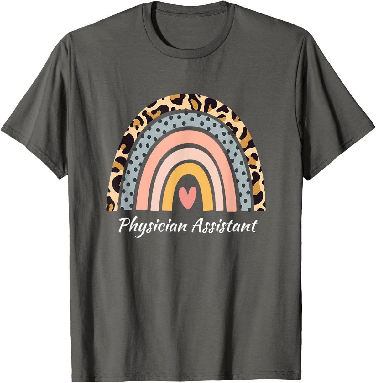 Physician Assistant PA T-Shirt - Asphalt Grey