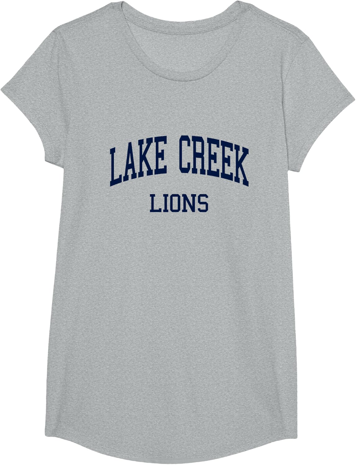 Lake Creek High School HS Montgomery TX Retro T-Shirt - Girls Heather Grey
