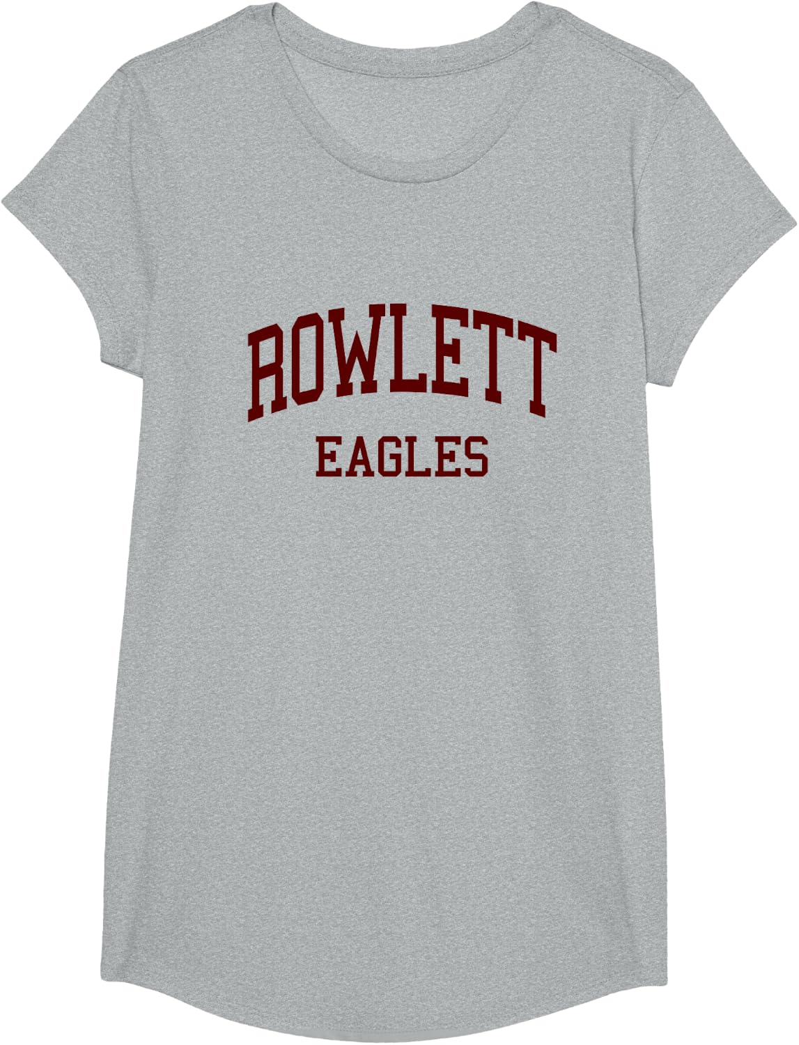 Rowlett High School HS Rowlett TX Retro T-Shirt - Girls Heather Grey