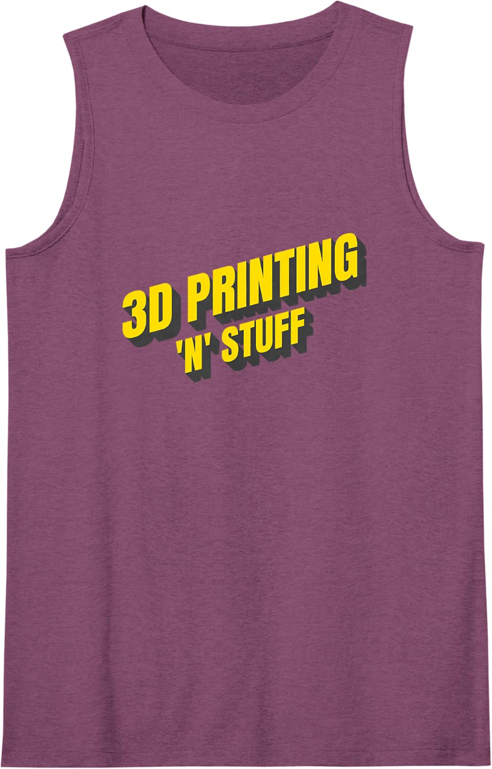 3D Printing N Stuff Tank Top - Purple