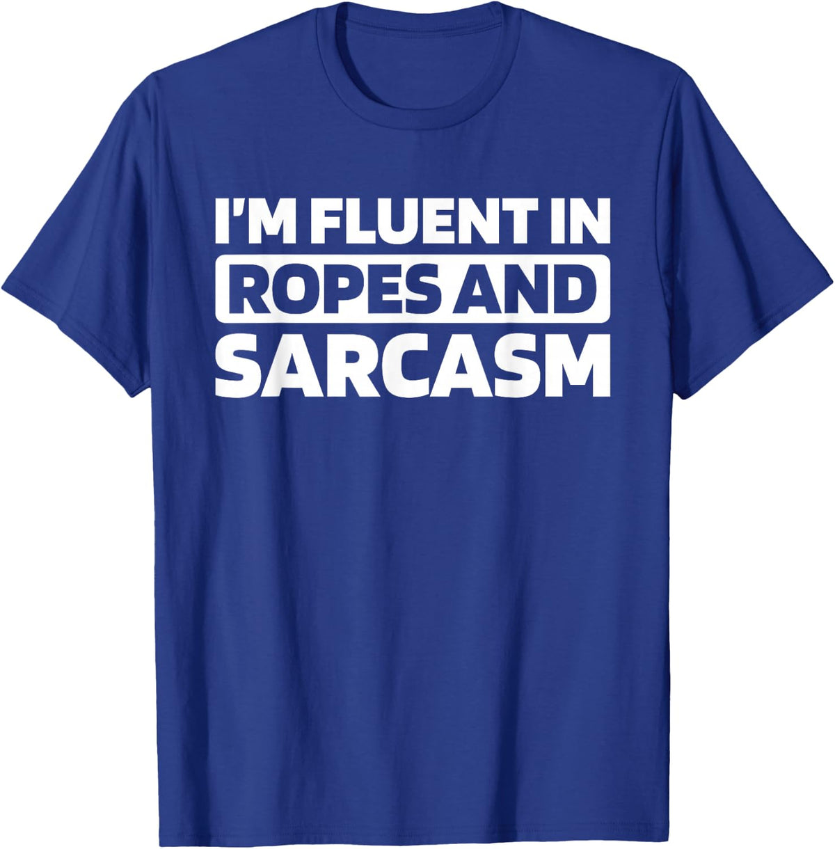 Canyoning Outdoor Climbing - Adventure Canyoning T-Shirt - Royal Blue
