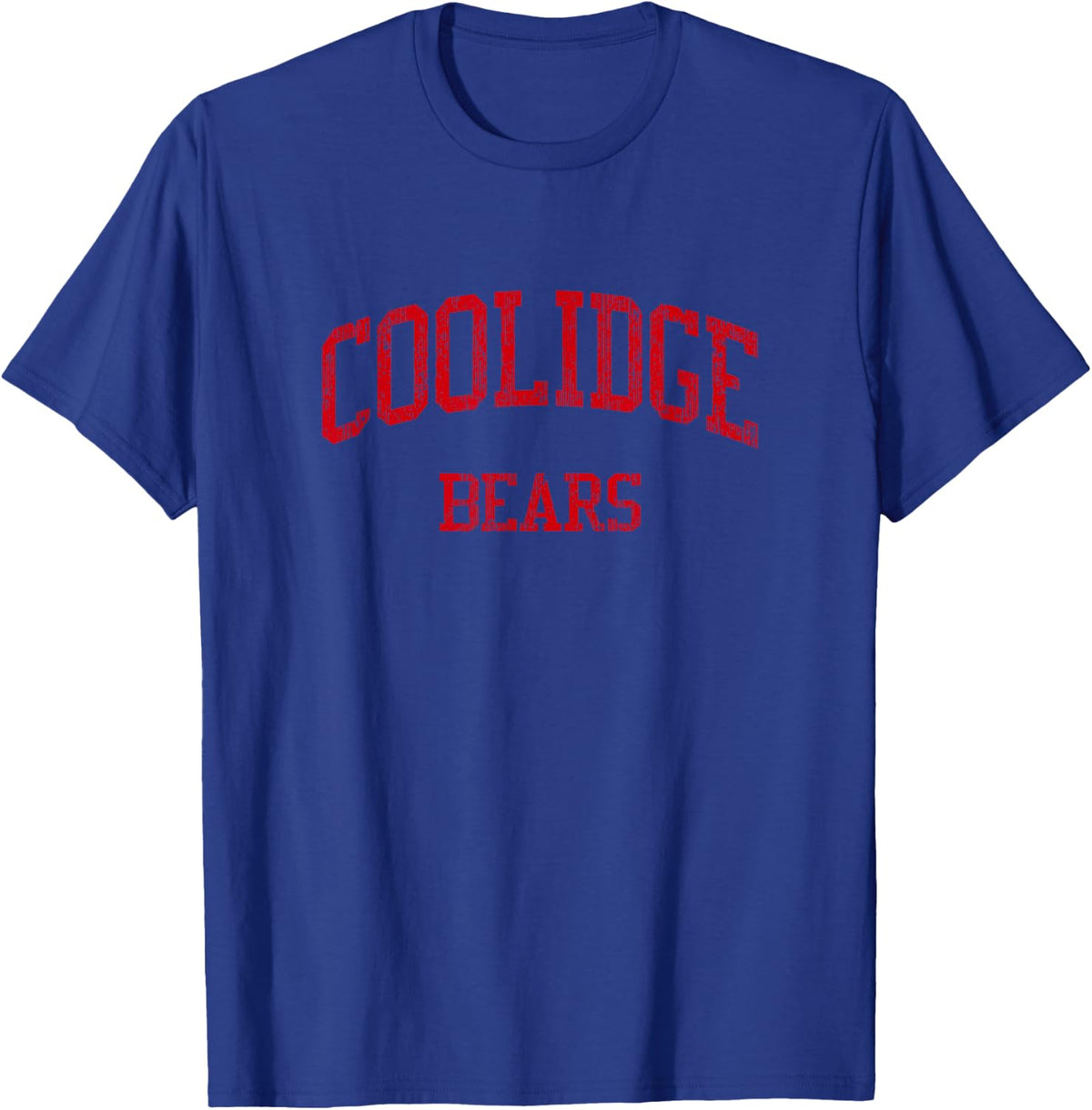 Coolidge High School HS Coolidge AZ Vintage Sports T-Shirt - Royal Blue