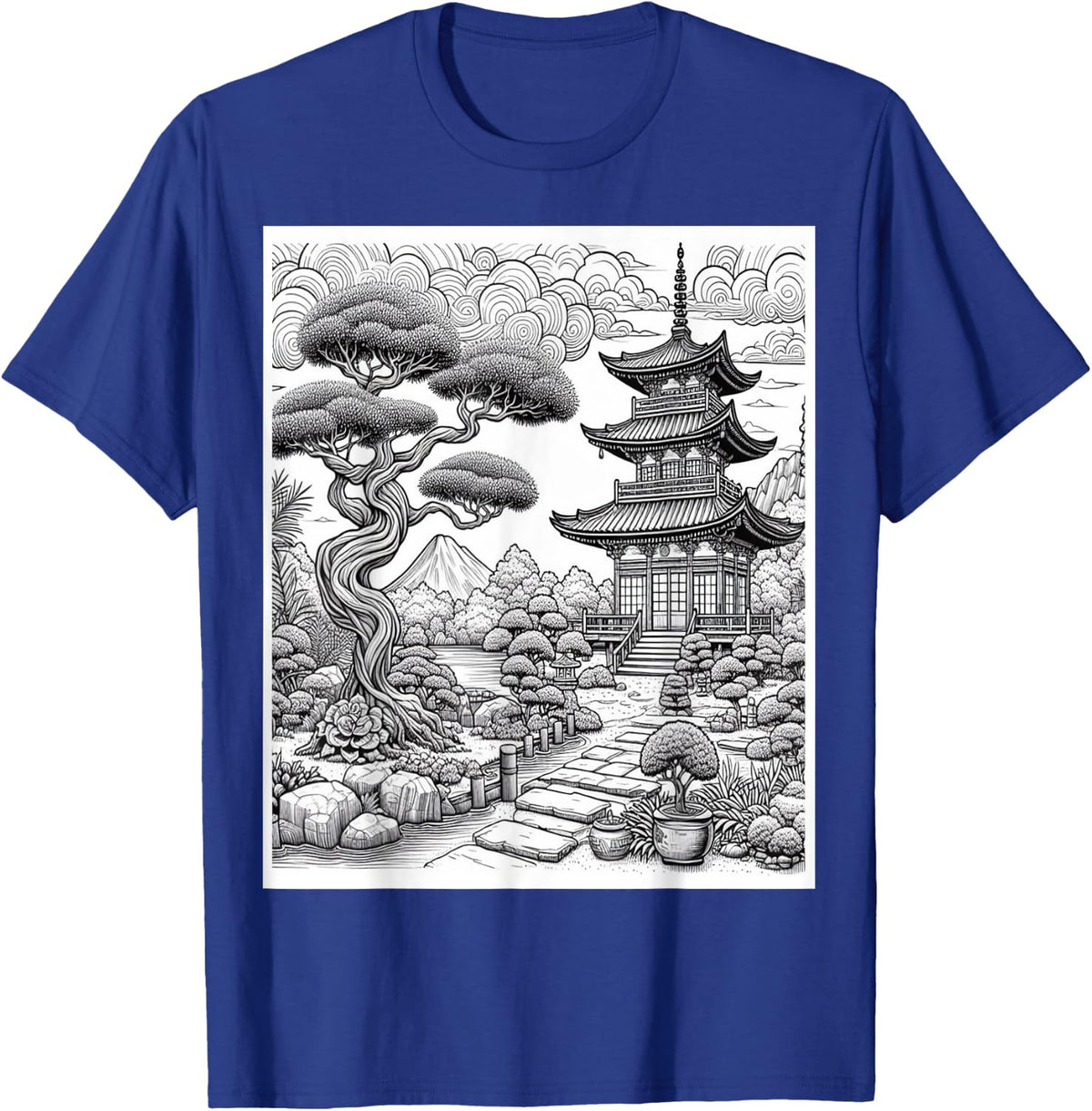 GARDEN T-Shirt - Royal Blue