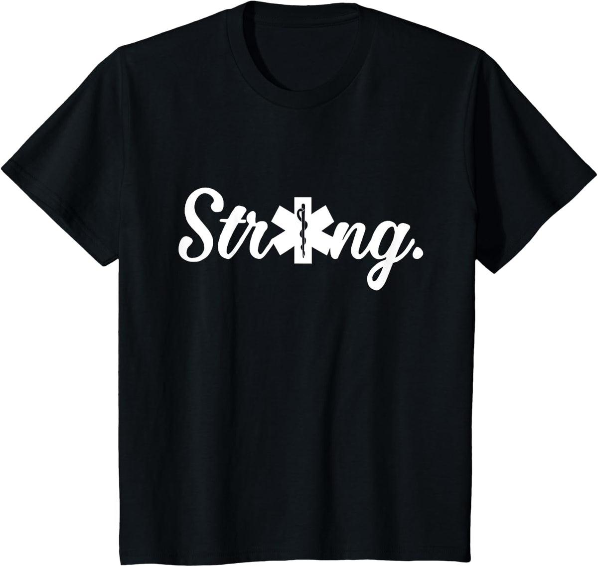 Strong Tshirt, Strong emt, Strong medical tshirt, Strong ems - Black