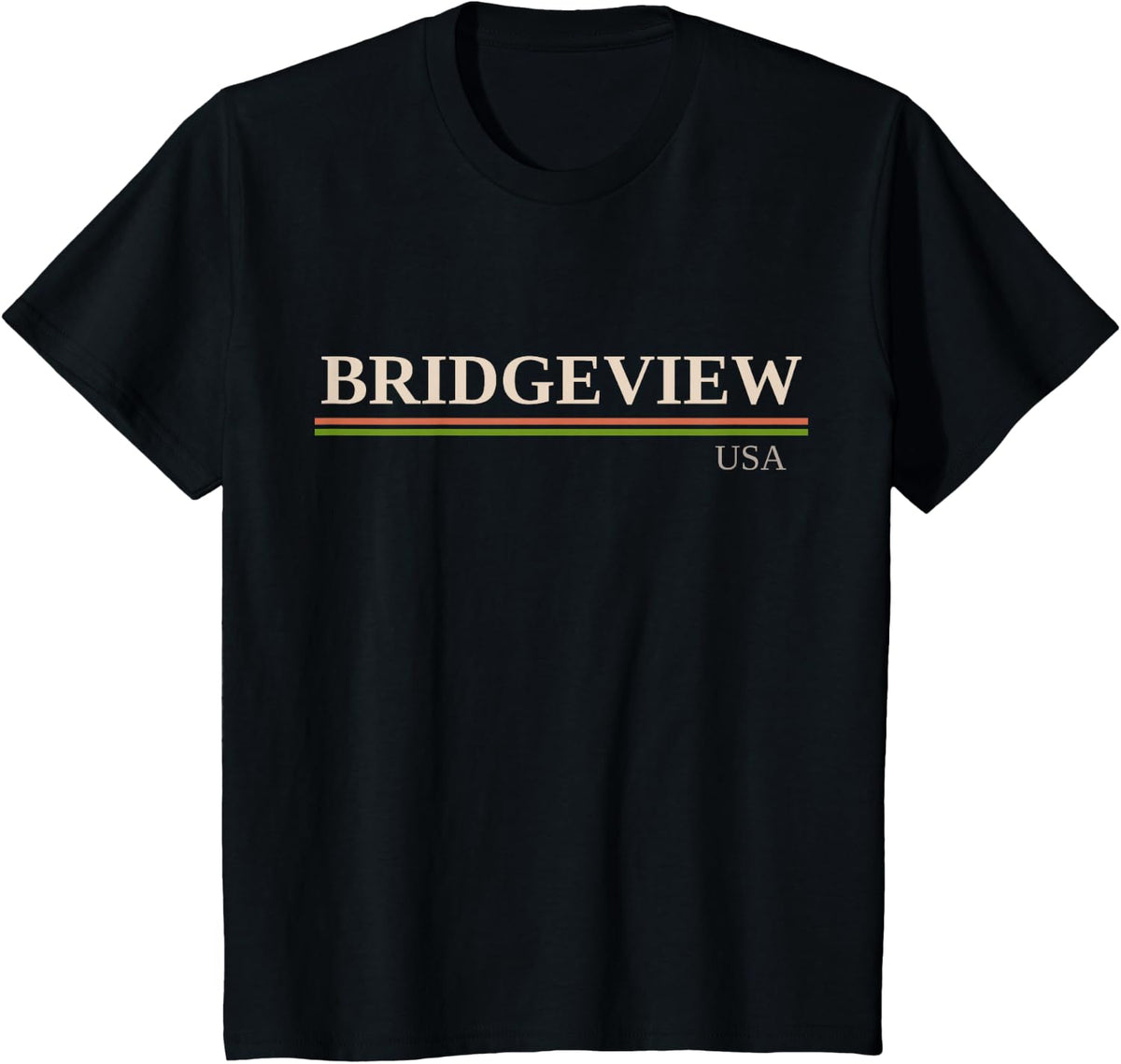 Bridgeview USA T-Shirt - Black