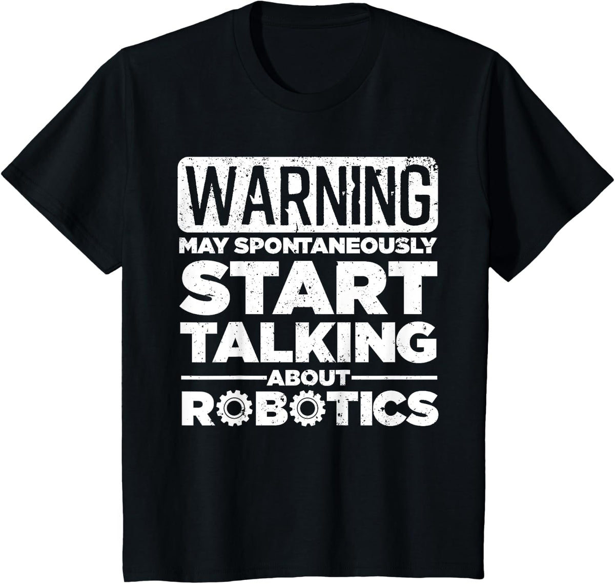 Funny Robotics Art For Men Women Robotics Engineer Robots T-Shirt - Black