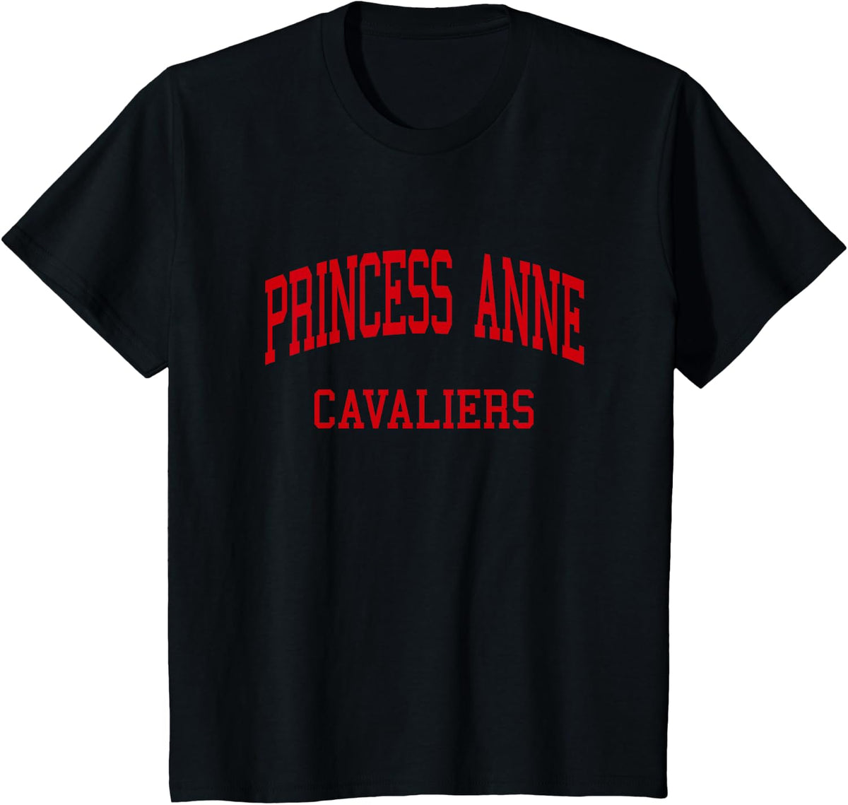Princess Anne High School HS Virginia Beach VA Retro T-Shirt - Black