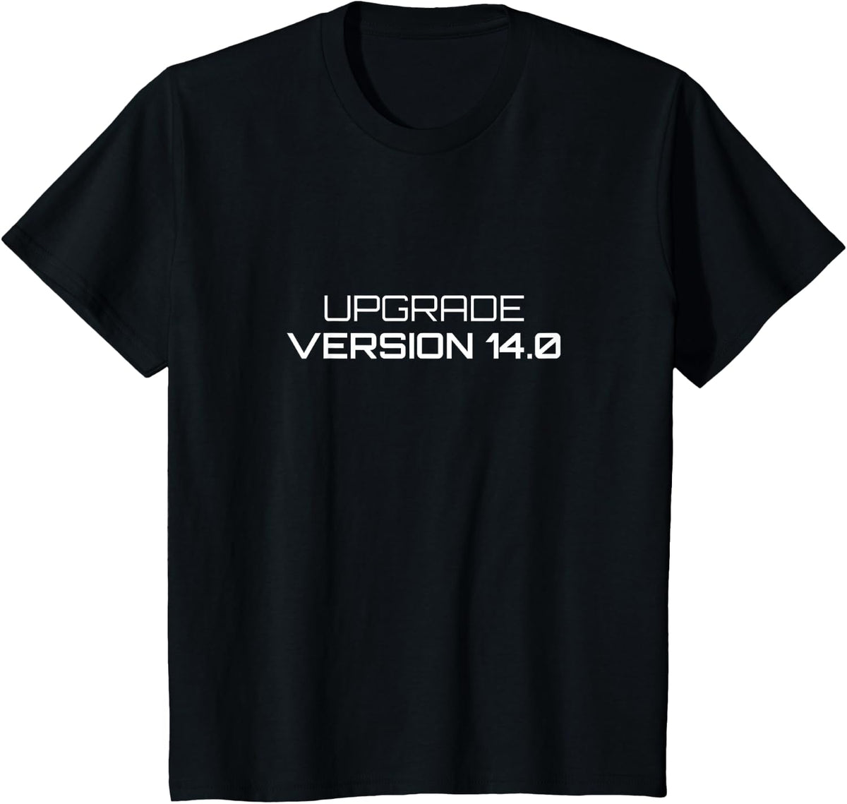 Version 14.0-14th Birthday Design 14 Year Old Geek T-Shirt - Black