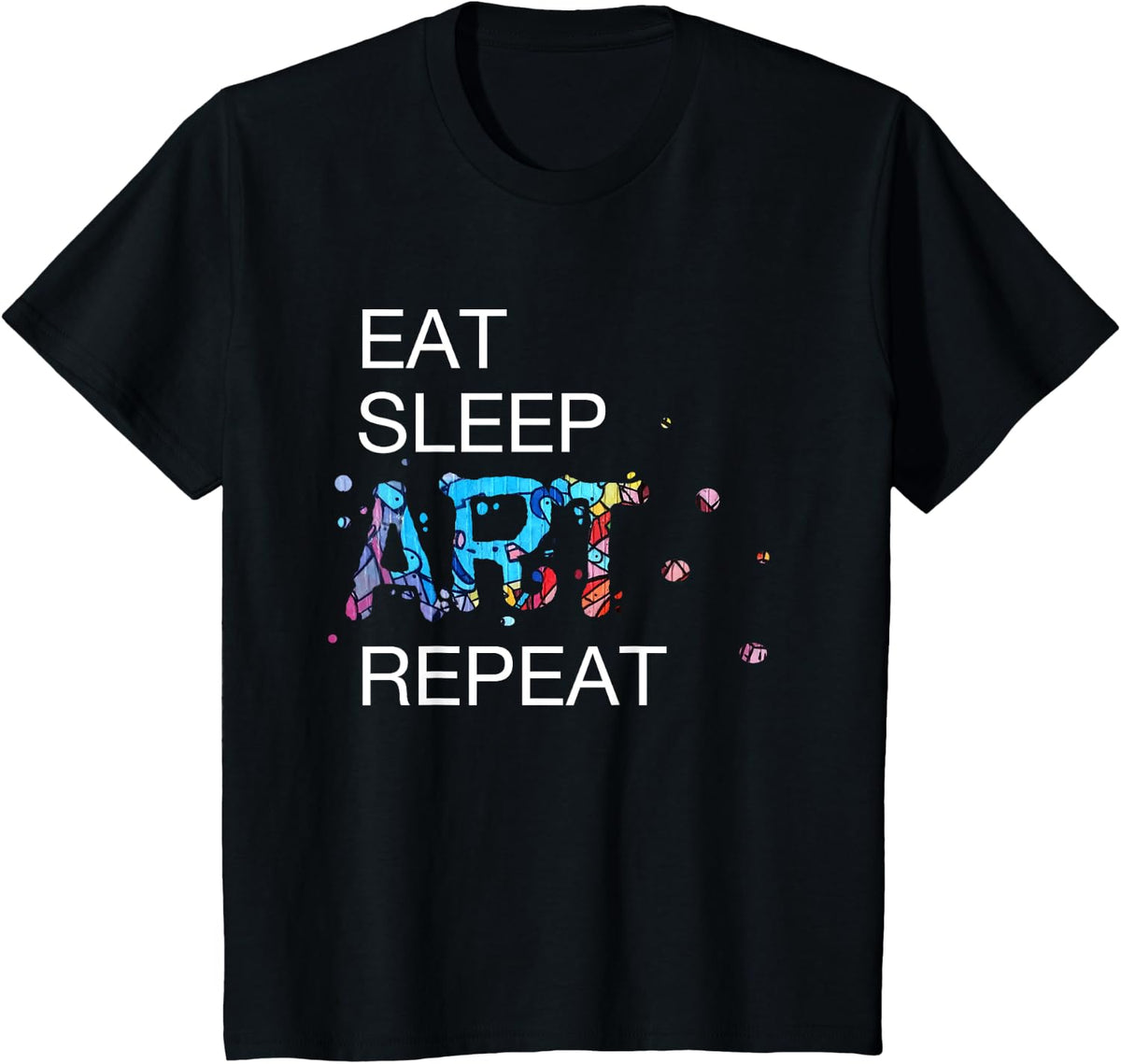 Art Teacher Designer Paint Jersey Gift Men Women Kids T-Shirt - Black