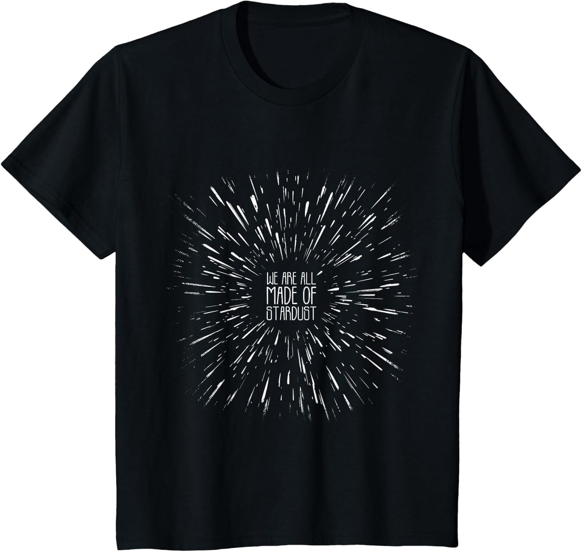 Neil deGrasse Tyson We are All Made of Stardust Sweatshirt T-Shirt - Black