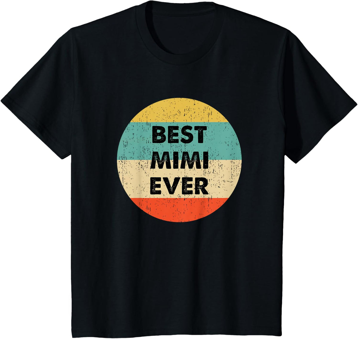 Mimi Name T-Shirt - Black