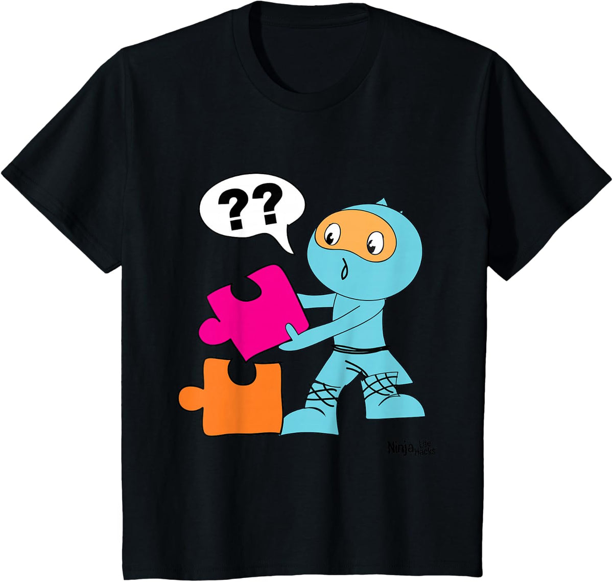 Problem Solving Ninja T-Shirt - Black