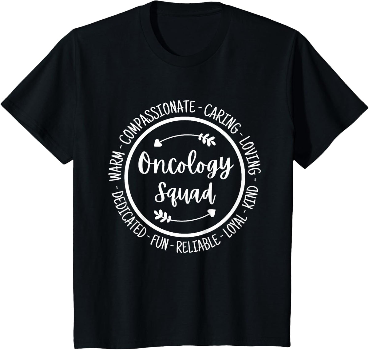 Oncology Squad Nurse OCN Nursing Oncologist Nurse Week T-Shirt - Black