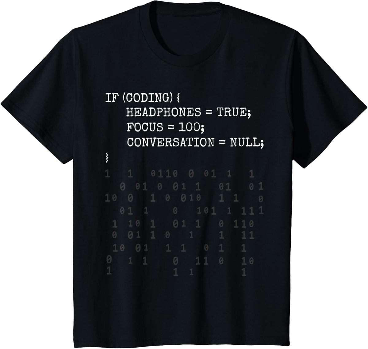 Coding Software Developer Java Engineer T-Shirt - Black