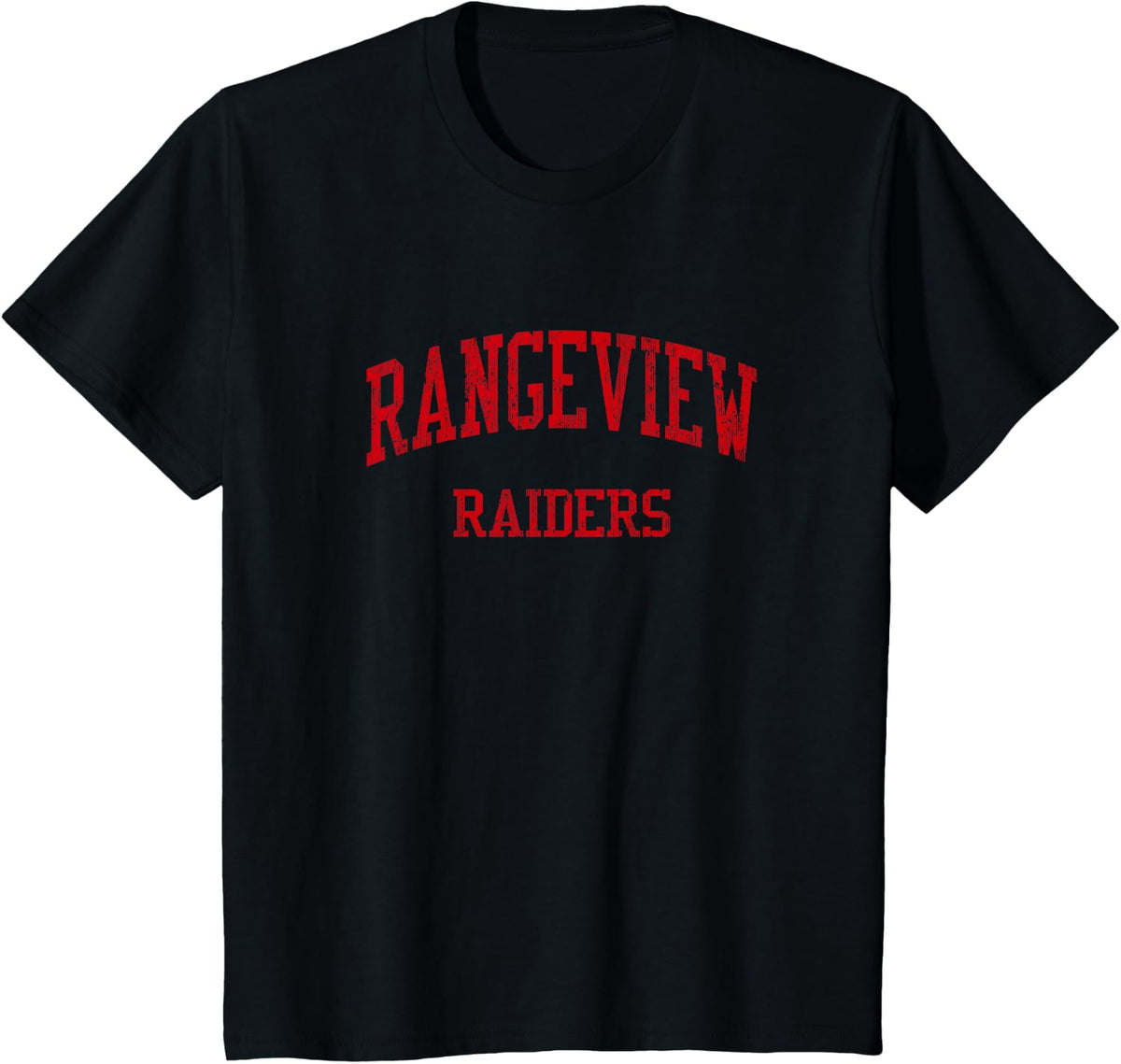 Rangeview High School HS Aurora CO Vintage Sports T-Shirt - Black