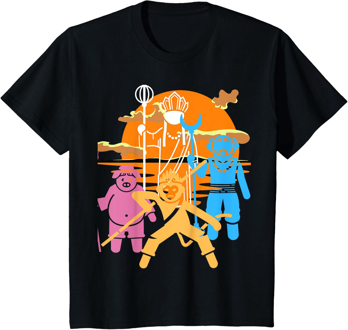 Monkey King T-Shirt - Black