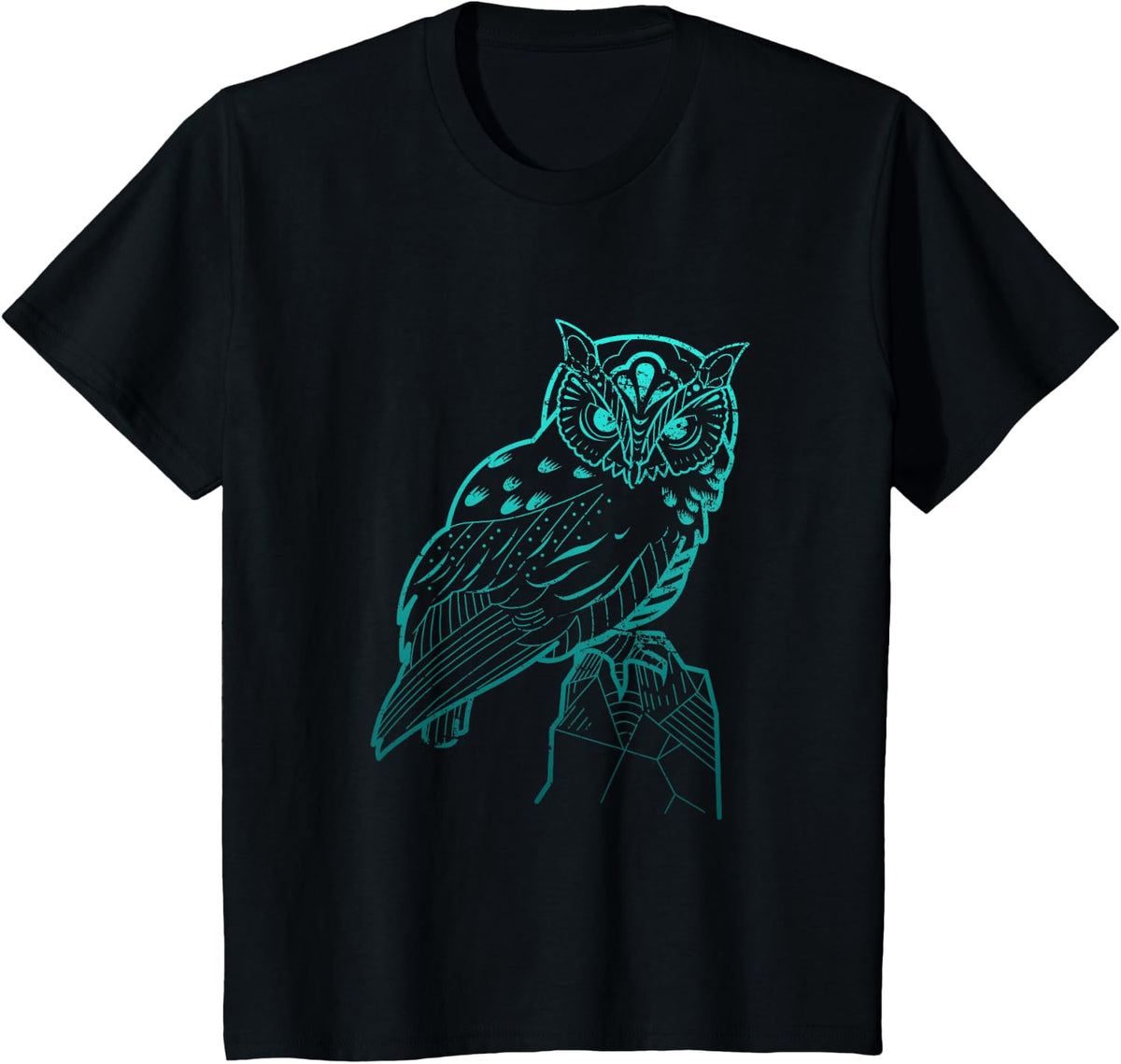 Owl T-Shirt - Black