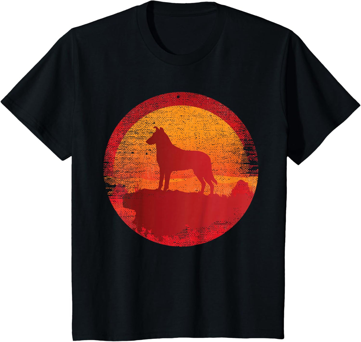 Smooth Collie Dog Breed T-Shirt - Black