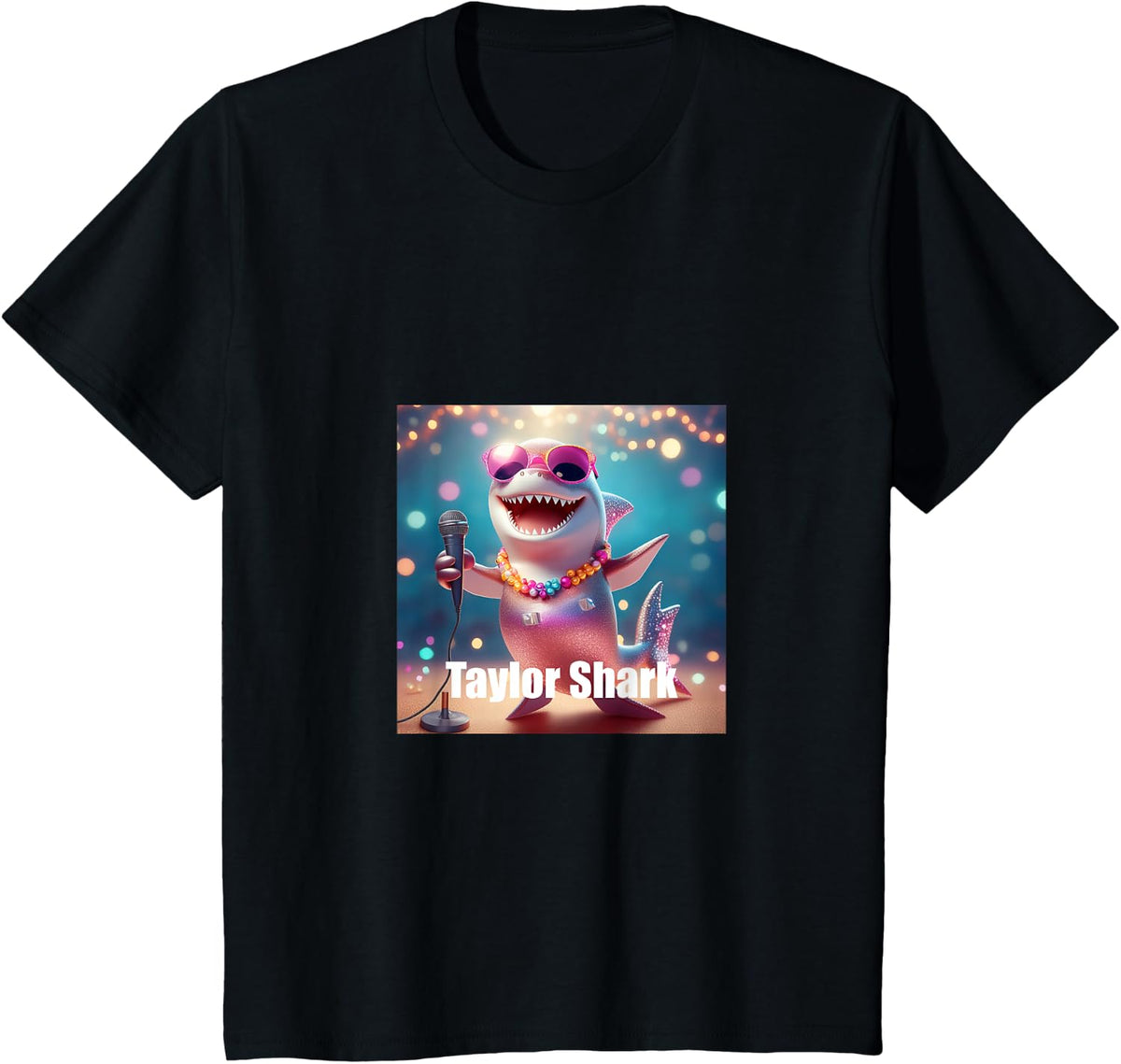 Taylor Shark T-Shirt - Black