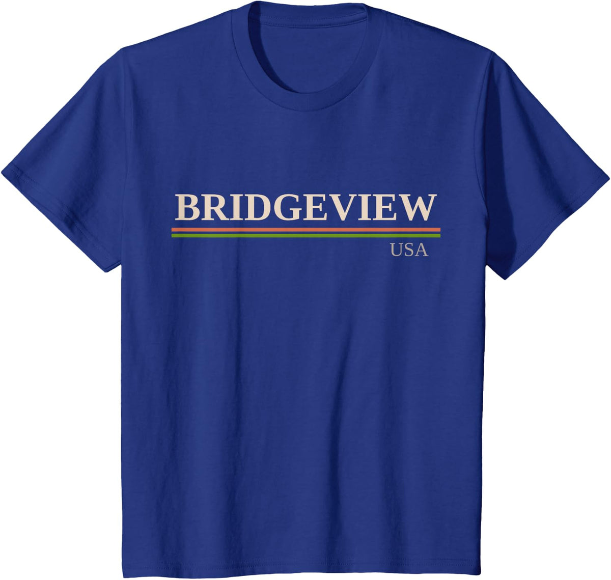 Bridgeview USA T-Shirt - Royal Blue