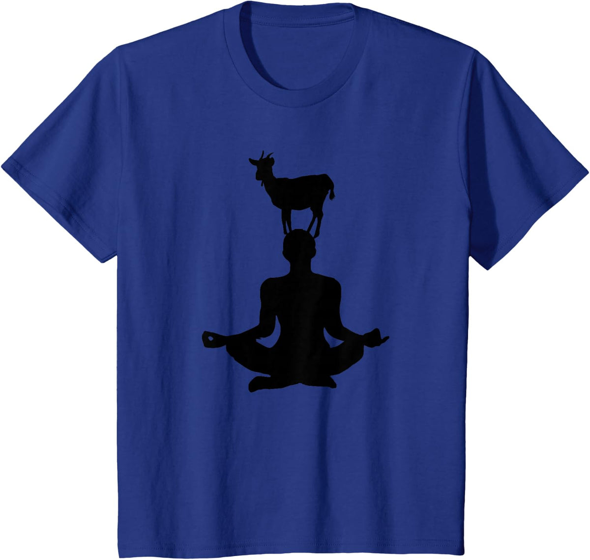 Goat Yoga T-Shirt T-Shirt - Royal Blue