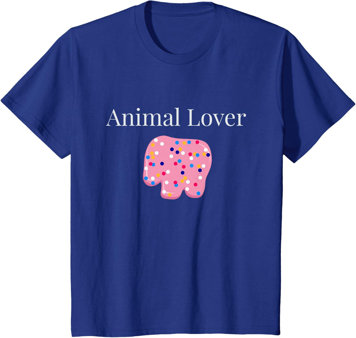 Frosted Animal Cookies Cracker Lover Funny Mens Womans T-Shirt - Royal Blue