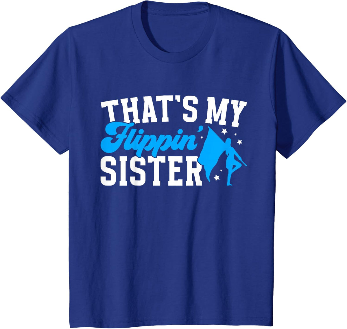 Color Guard Brother Proud Brother of A Color Guard Member T-Shirt - Royal Blue