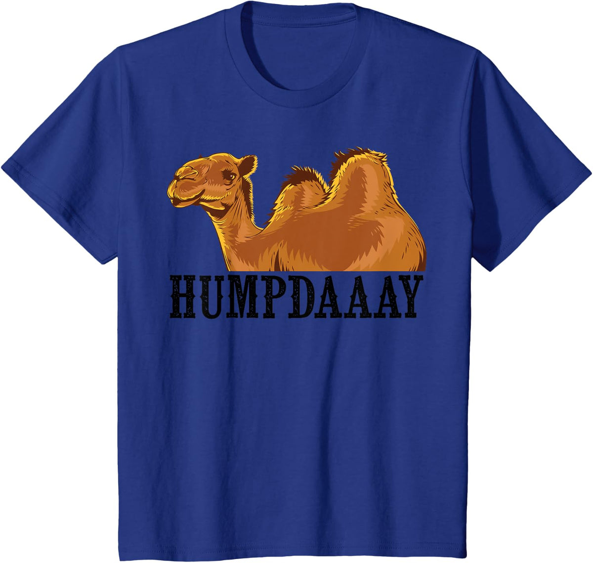 Funny Hump Day Camel Gift For Men Women Cool Happy Wednesday T-Shirt - Royal Blue
