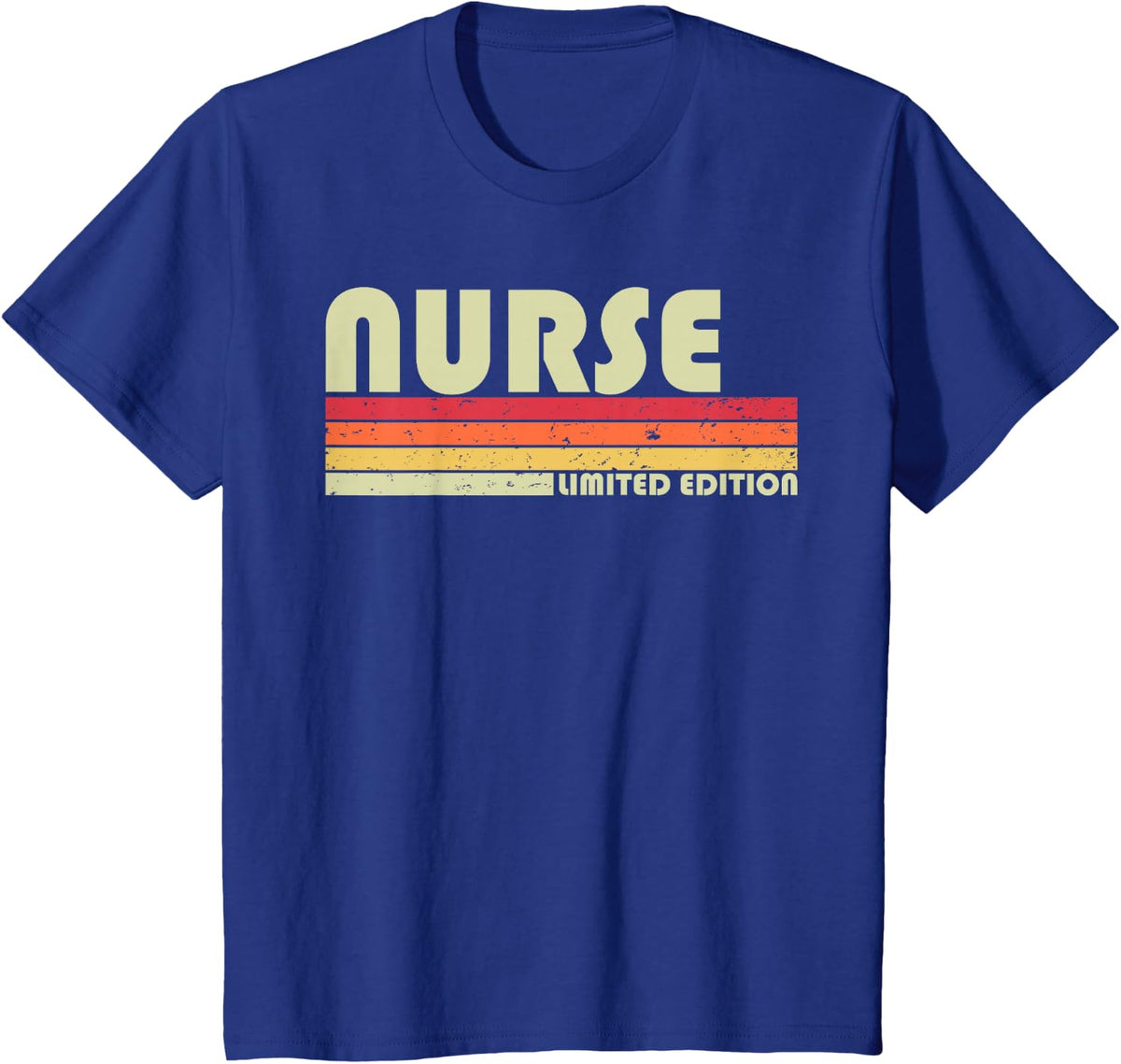 NURSE Funny Job Title Profession Birthday Worker Idea T-Shirt - Royal Blue