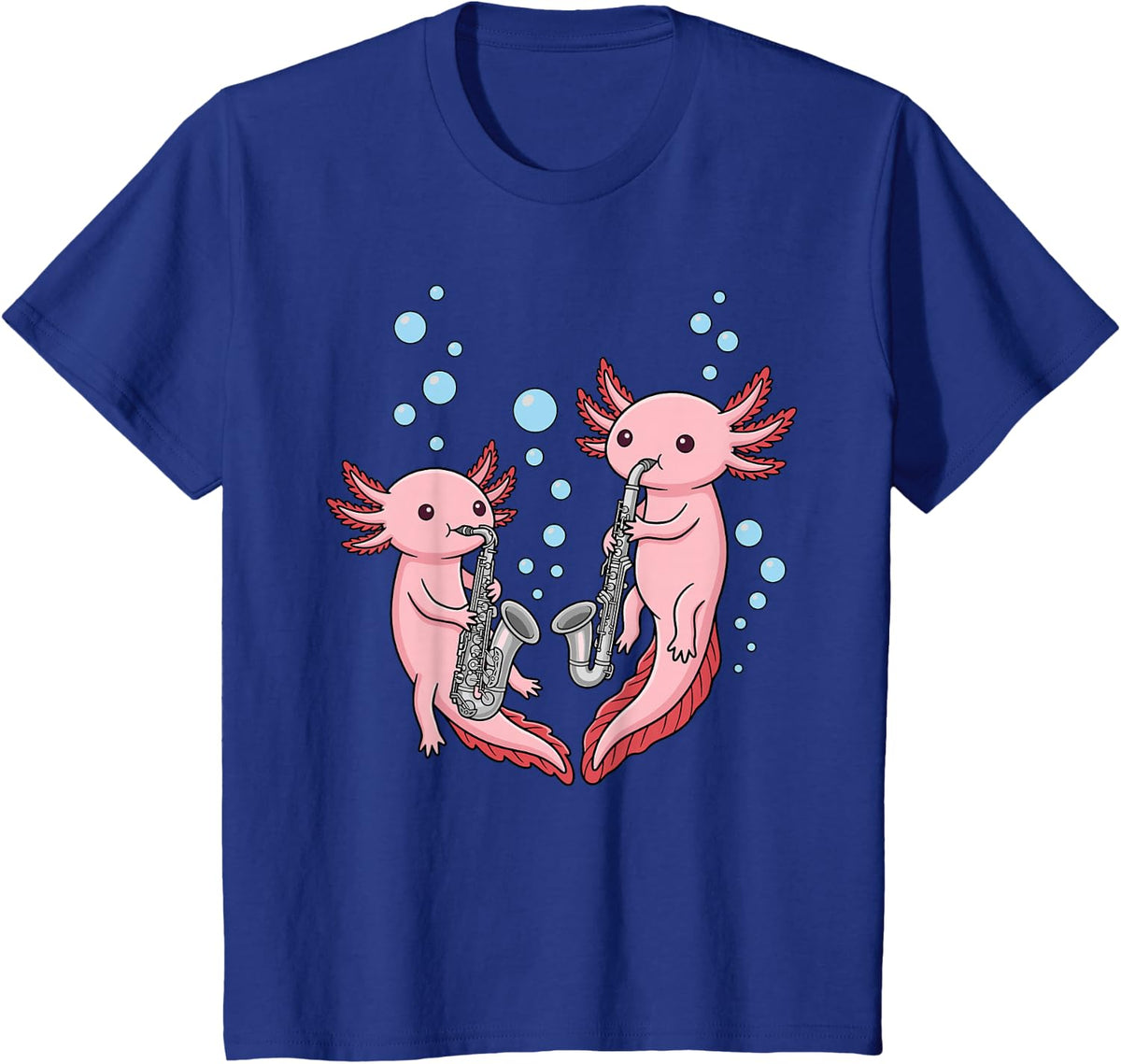 Funny Bass Clarinet Art for Men Women Bass Clarinetist T-Shirt - Royal Blue
